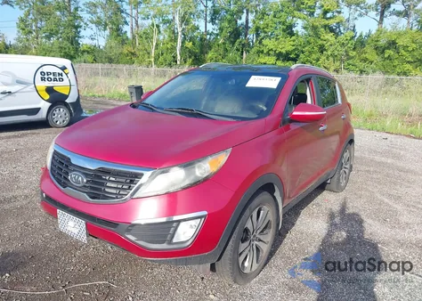 2012 Kia Sportage Ex z USA, uszkodzony, nr VIN KNDPC3A25C7185990